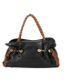 Twistino Tina Handbag, &pound;450, Handbags, Black/Brown, Leather, Front view